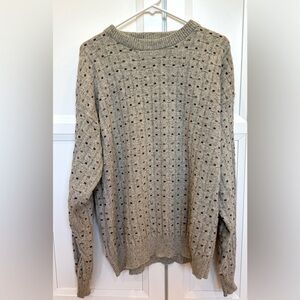 Croft and Barrow Men’s Vintage Sweater. Size Large. 80s 90s y2k grandpa dad